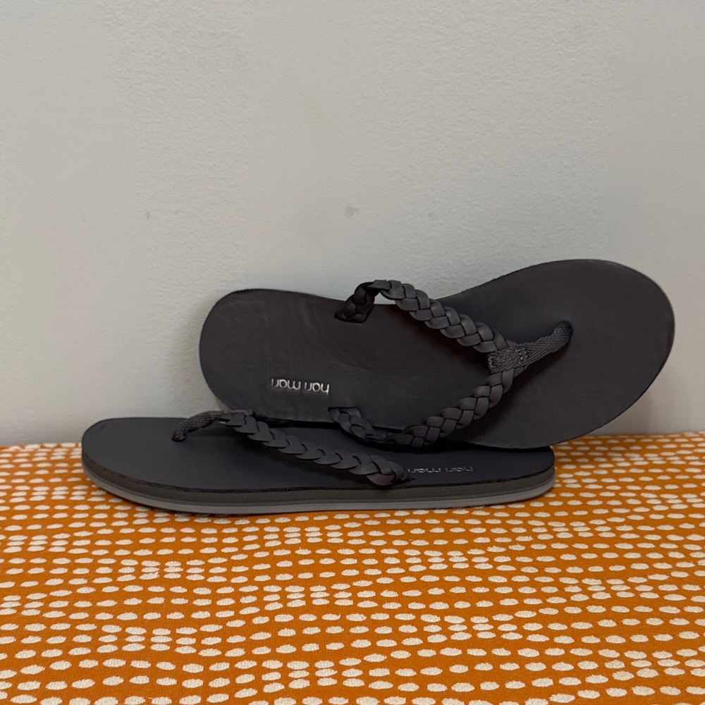 Grey brand new Braided Women's Sandals